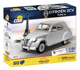 Конструктор Cobi Citroen 2CV A тип, 80 дет. цена и информация | Конструкторы и кубики | 220.lv