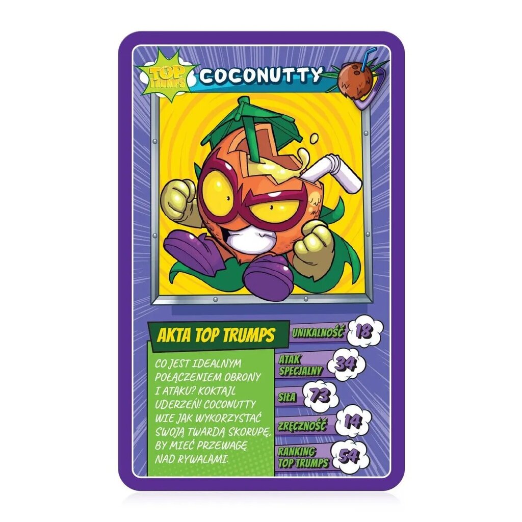 Kāršu spēle Top Trumps Super Zings Series 5 cena un informācija | Galda spēles | 220.lv