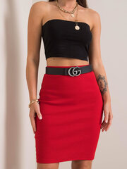 Женская асимметричная юбка, красная  цена и информация | Юбка | 220.lv