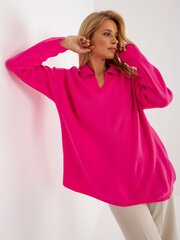 бело-розовый женский свитер в классическую полоску rue paris цена и информация | Женские кофты | 220.lv