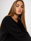 Džemperis sievietēm Och Bella, melns cena un informācija | Sieviešu džemperi | 220.lv