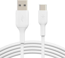 Belkin Boost Charge, USB-A/USB-C, 2 m цена и информация | Кабели и провода | 220.lv