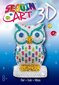Radošais komplekts, figūra Sequin Owl cena un informācija | Attīstošās rotaļlietas | 220.lv