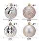 Ziemassvētku bumbiņu komplekts eCarla, 16gab, zelta, Ø 6cm cena un informācija | Eglīšu rotājumi | 220.lv