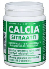 Uztura bagātinātājs Calcia sitraati, 160tab cena un informācija | Vitamīni, preparāti, uztura bagātinātāji labsajūtai | 220.lv