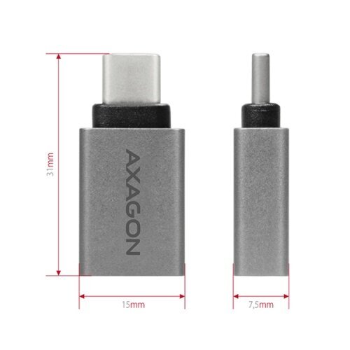 Axagon RUCM-AFA cena un informācija | Adapteri un USB centrmezgli | 220.lv