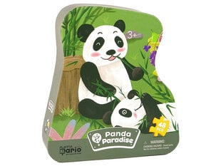 Пазл 48 деталей, панда в бамбуковом лесу цена и информация | Пазлы | 220.lv