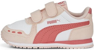 Apavi meitenēm Puma Cabana Racer Sl 20 V Inf, balts/roā cena un informācija | Sporta apavi bērniem | 220.lv