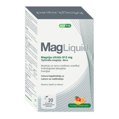 MagLiquid 815 mg paciņas N20 цена и информация | Витамины, пищевые добавки, препараты для хорошего самочувствия | 220.lv