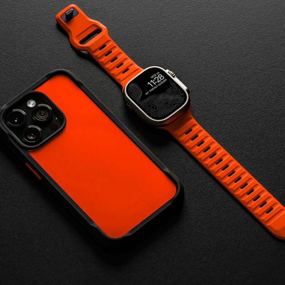 Tech-Protect IconBand Line Apple Watch 38/40/41mm Orange цена и информация | Viedpulksteņu un viedo aproču aksesuāri | 220.lv