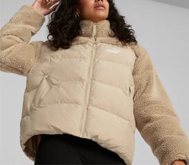 Puma Jaka sievietēm Sherpa Puffer 849403 67, bēša цена и информация | Женские куртки | 220.lv