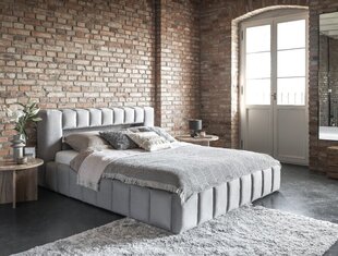 Кровать  Lamica, 140x200 см, серый цвет цена и информация | Кровати | 220.lv
