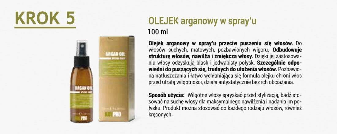 Barojoša maska ​​ar argana eļļu KayPro sausiem matiem, 1000 ml cena un informācija | Kosmētika matu stiprināšanai | 220.lv