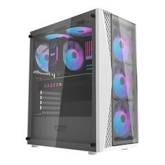 Computer Case Darkflash DK352 Plus  with 4 fans (Black & White) цена и информация | Корпуса | 220.lv