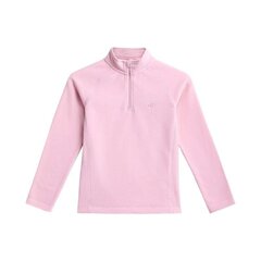 Džemperis meitenēm 4F HJZ21JBIDP001, rozā cena un informācija | Jakas, džemperi, žaketes, vestes meitenēm | 220.lv