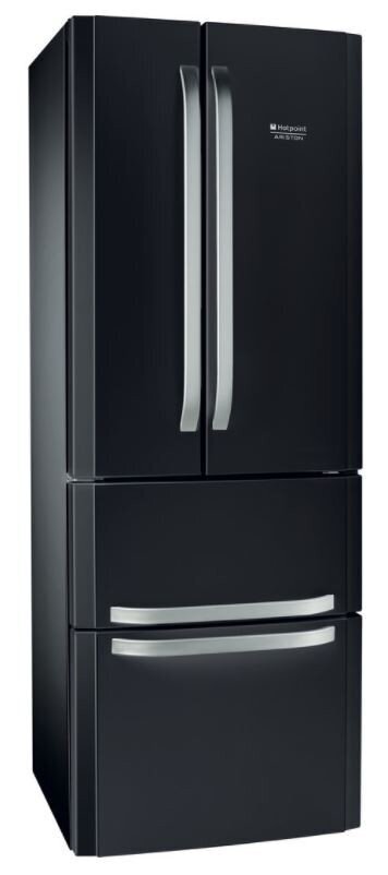 Ledusskapis Hotpoint-Ariston E4D B C1 1, melnas krāsas cena un informācija | Ledusskapji | 220.lv