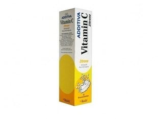 Uztura bagātinātājs Additiva Vitamin C Zitrone, 20tab. cena un informācija | Vitamīni, preparāti, uztura bagātinātāji labsajūtai | 220.lv