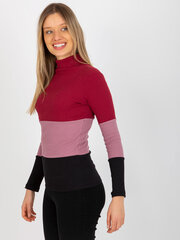 Džemperis sievietēm Relevance, bordo cena un informācija | Sieviešu džemperi | 220.lv