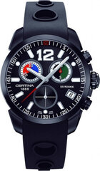 Мужские часы Certina DS ROOKIE CHRONOGRAPH (Ø 40 mm) цена и информация | Мужские часы | 220.lv