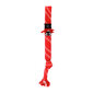 Rogz Scrubz Large Red sarkana virve, 54cm cena un informācija | Suņu rotaļlietas | 220.lv