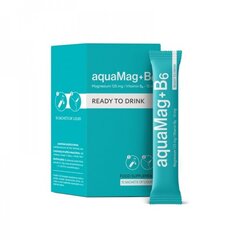 Uztura bagātinātājs AquaMag + B6, pac. 15ml x 10 cena un informācija | Vitamīni, preparāti, uztura bagātinātāji labsajūtai | 220.lv