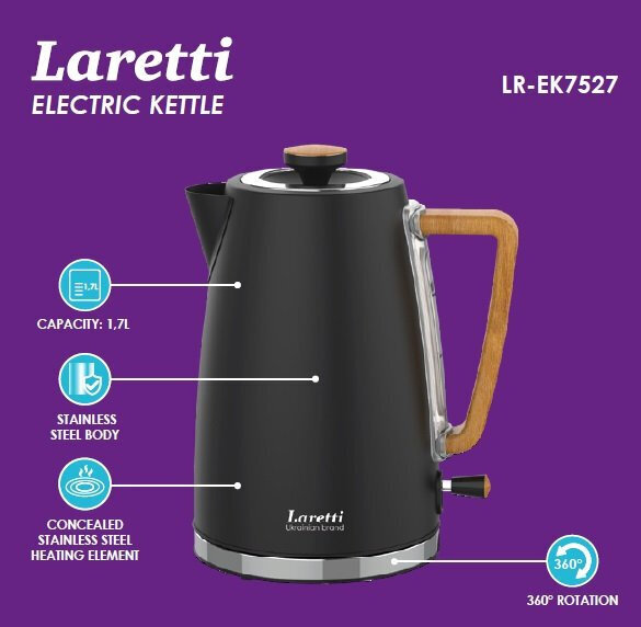 Laretti LR-EK7527 cena un informācija | Elektriskās tējkannas | 220.lv