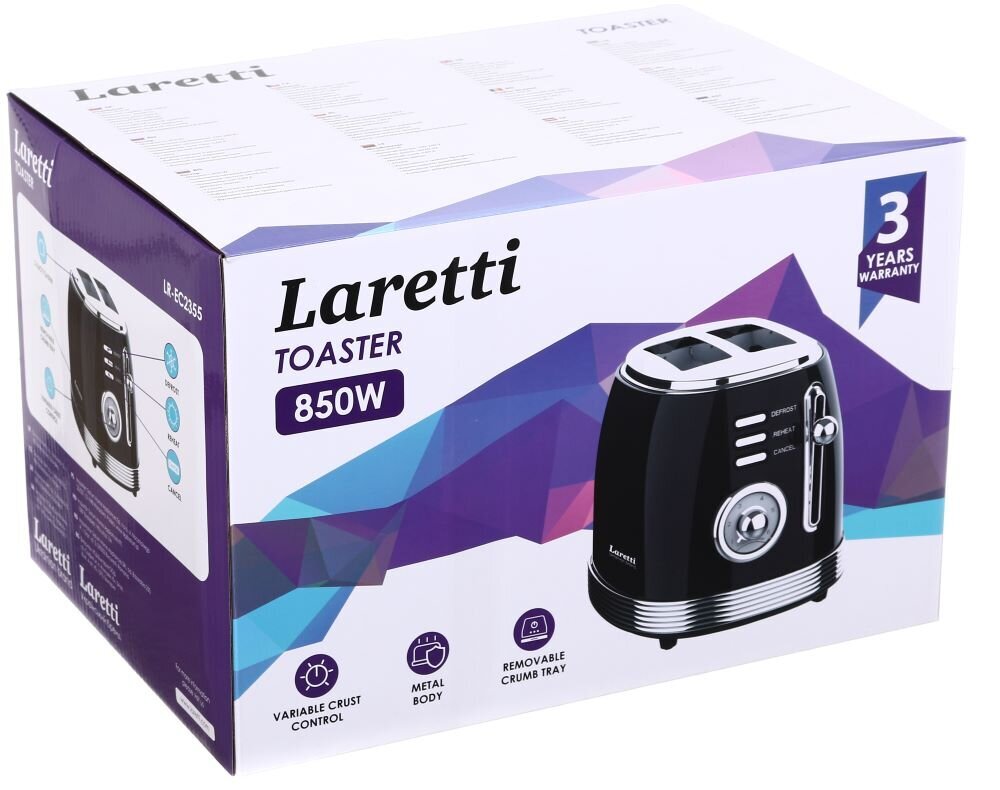 Laretti LR-EC2355 cena un informācija | Tosteri | 220.lv