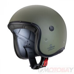 Открытый шлем Caberg Freeride Military Green, зеленый цвет цена и информация | Шлемы для мотоциклистов | 220.lv