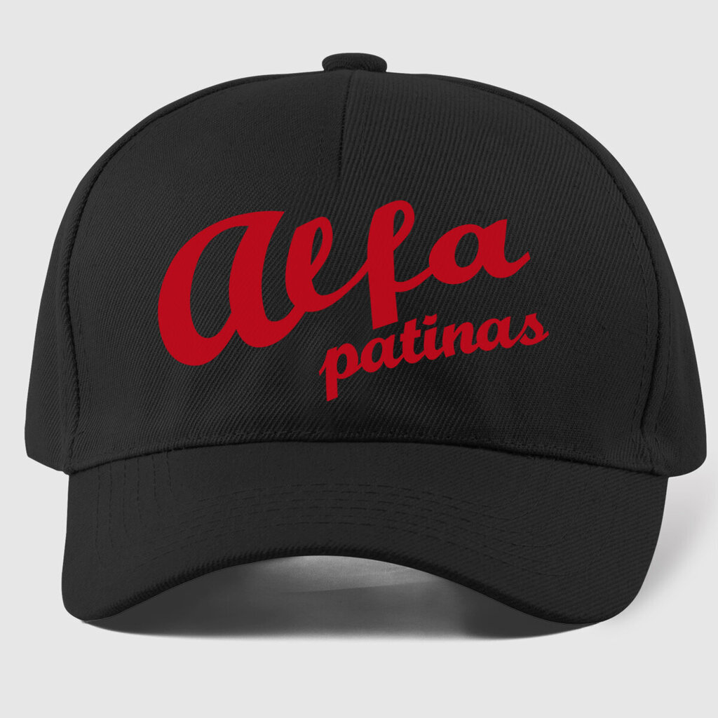 Cepure Alfa tēviņš, melna cena un informācija | Oriģinālas cepures | 220.lv