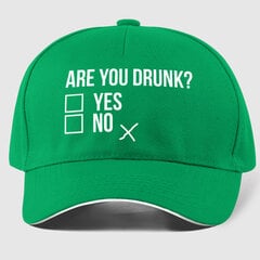 Cepure Are you drunk?, zaļa cena un informācija | Oriģinālas cepures | 220.lv