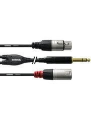 Cordial, Aux 3.5 mm/XLR, 1.8 m цена и информация | Кабели и провода | 220.lv