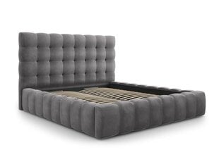 Кровать Micadoni Home Mamaia, 180x200 см, темно-серая цена и информация | Кровати | 220.lv