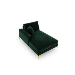 Кушетка Micadoni Home Larnite 1S-VL, темно-зеленый/золотой цвет цена и информация | Диваны | 220.lv