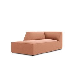 Samtains kreisās puses dīvāns Micadoni Ruby, rozā cena un informācija | Dīvāni | 220.lv
