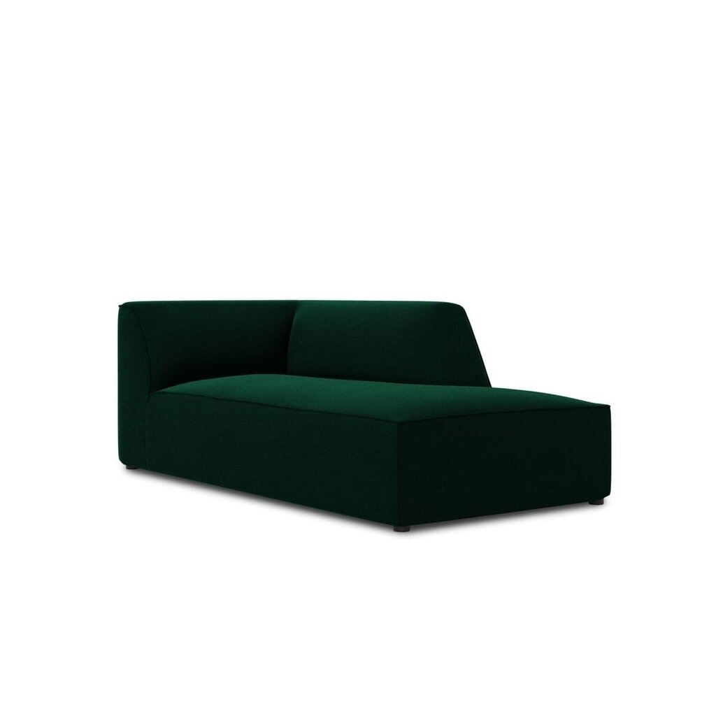 Samtains labās puses dīvāns Micadoni Ruby, zaļš cena un informācija | Dīvāni | 220.lv