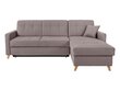 Stūra dīvāns BRW Lars, brūns цена и информация | Stūra dīvāni | 220.lv