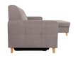 Stūra dīvāns BRW Lars, brūns cena un informācija | Stūra dīvāni | 220.lv