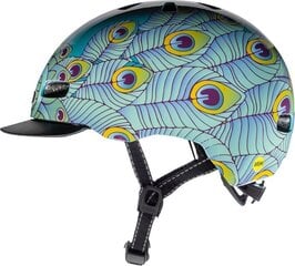 Велосипедный шлем Nutcase Street Ruffled Feathers Mips, 56-60 см, синий цена и информация | Шлемы | 220.lv