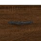 Sienas skapītis, ozola krāsa, 60x36,5x35 cm, inženierijas koks цена и информация | Vannas istabas skapīši | 220.lv