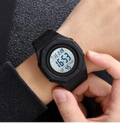 Vīriešu elektroniskais pulkstenis Skmei 2048 melns цена и информация | Мужские часы | 220.lv