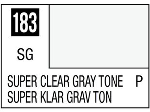 Mr.Hobby - Mr.Color C-183 Super Clear Gray Tone, 10 мл цена и информация | Принадлежности для рисования, лепки | 220.lv