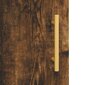Augstais skapītis, ozolkoka, 69,5x31x115 cm, inženierijas koks cena un informācija | Kumodes | 220.lv
