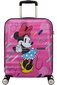 Rokas bagāžas koferis American Tourister, Disney Minnie, 55 cm, rozā цена и информация | Koferi, ceļojumu somas | 220.lv