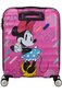 Rokas bagāžas koferis American Tourister, Disney Minnie, 55 cm, rozā cena un informācija | Koferi, ceļojumu somas | 220.lv