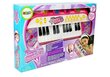 Klavieres ar 24 taustiņiem un USB mikrofonu, rozā krāsā цена и информация | Attīstošās rotaļlietas | 220.lv