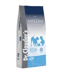Dr,Clauder's High Premium Sensitive Zivs un rīsi, 15kg цена и информация |  Сухой корм для собак | 220.lv