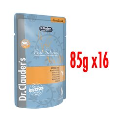 Dr.Clauder's Best Selection Sterilised ar vistu 16x85g цена и информация | Консервы для котов | 220.lv