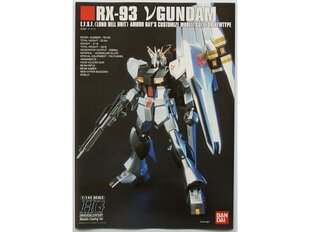 Сборная Gunpla модель Bandai - HGUC RX-93 ν Gundam Metallic Coating Ver., 1/144, 55613 цена и информация | Конструкторы и кубики | 220.lv