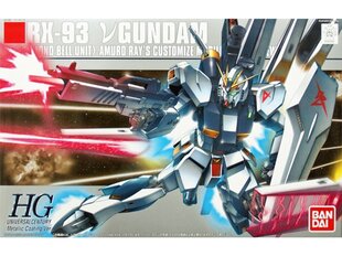 Сборная Gunpla модель Bandai - HGUC RX-93 ν Gundam Metallic Coating Ver., 1/144, 55613 цена и информация | Kонструкторы | 220.lv