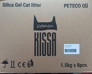 8x 3.8L Silikagela pildviela Suomen Kissa цена и информация | Наполнители для кошачьих туалетов | 220.lv